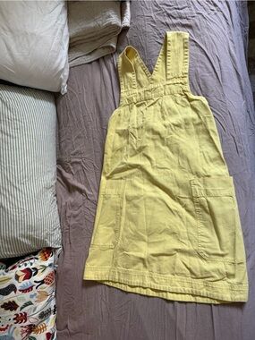 Everlane women’s yellow canvas dress